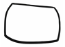 Britannia A09471 Genuine Oven Door Seal