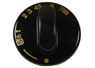 Stoves 081882135 Genuine Black Oven Control Knob