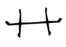 Electrolux, Zanussi & AEG 8073916010 Genuine Cast Iron Right Grid