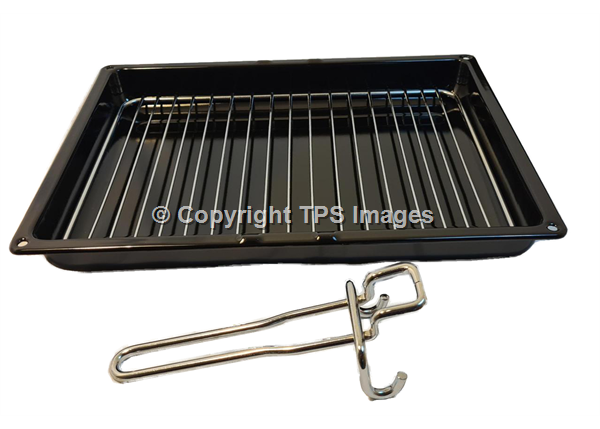 Universal Grill Pan Assembly - 387x300x40mm