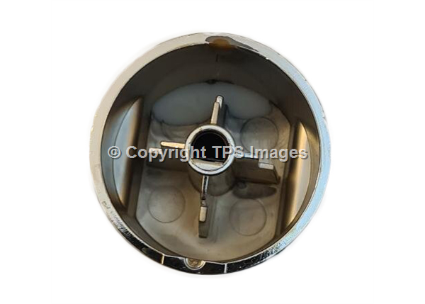Stoves & New World Genuine Stainless Steel Hob Warmer Control Knob