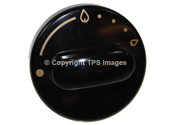 Belling & Stoves Genuine Black Hotplate Control Knob