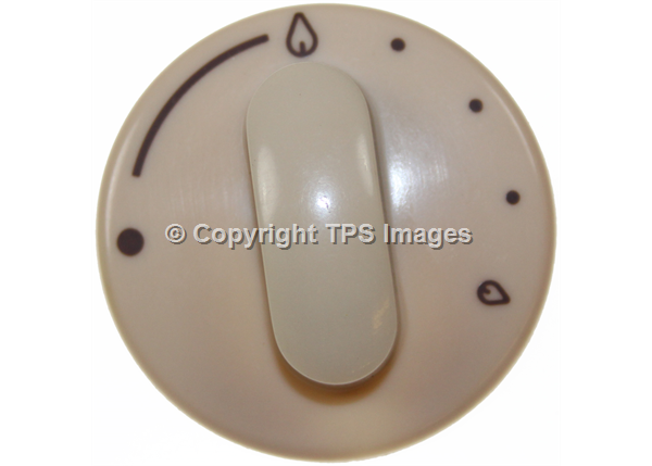 Stoves & Belling Genuine White Hotplate Control Knob