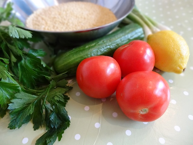 Assorted vegtables and meal ingredients